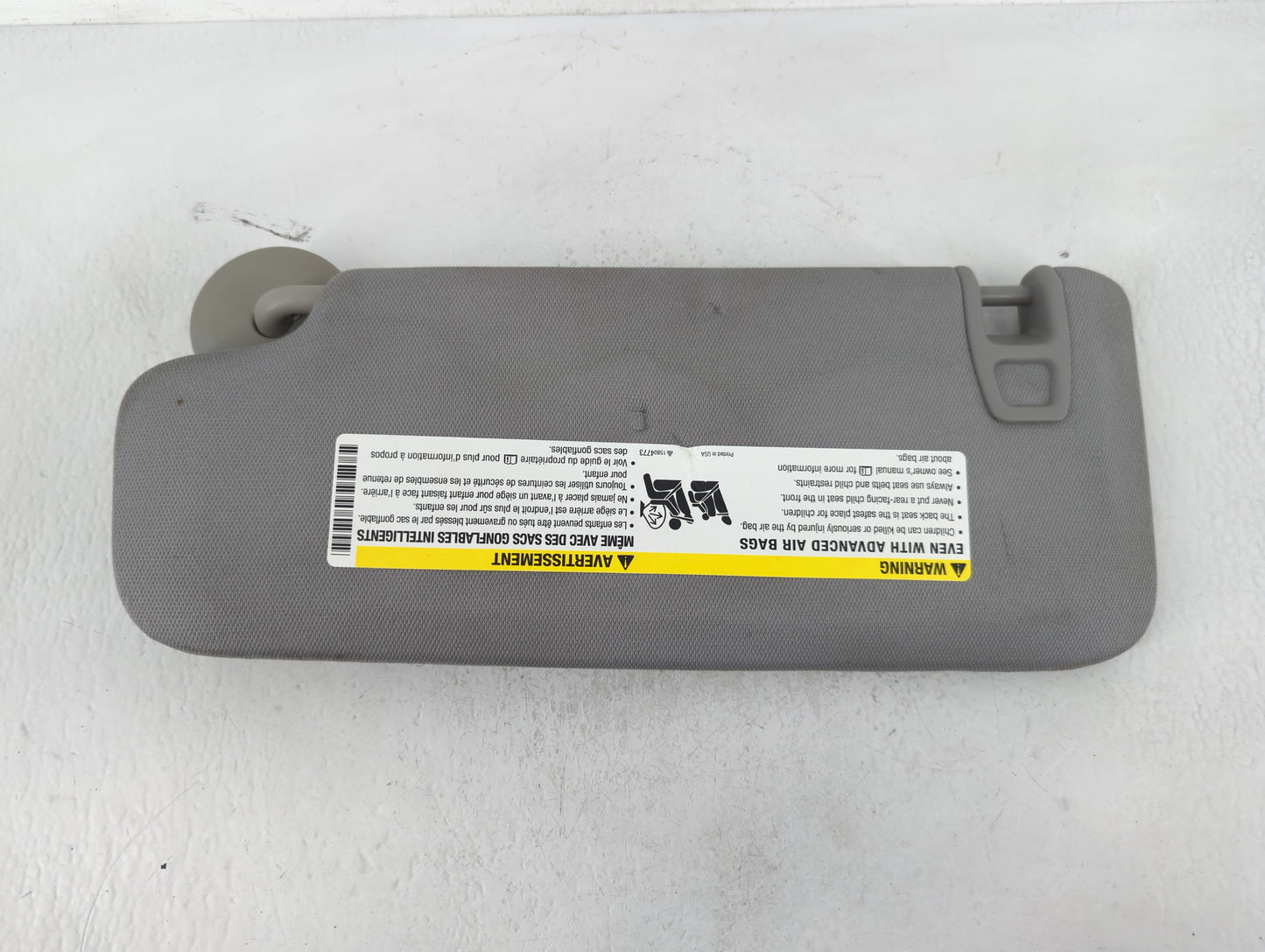 2016-2021 Chevrolet Malibu Sun Visor Shade Replacement Passenger Right Mirror Fits Fits 2016 2017 2018 2019 2020 2021 OEM Us