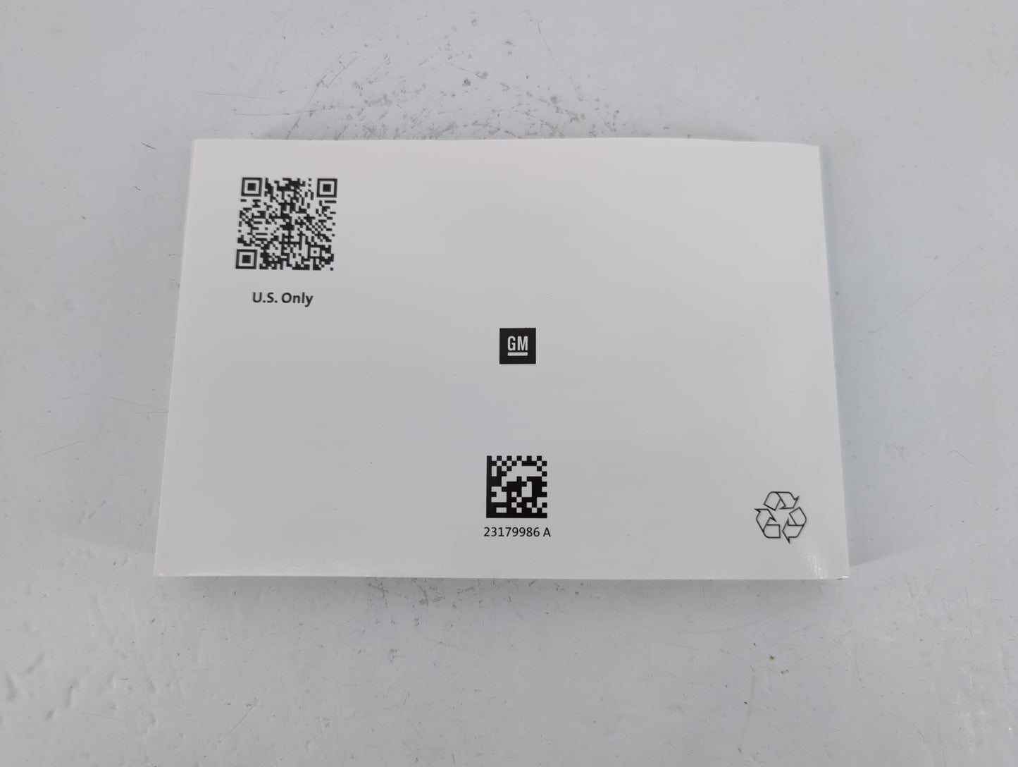 2016 Chevrolet Malibu Owners Manual Book Guide P/N:23179986 A OEM Used Auto Parts - Oemusedautoparts1.com