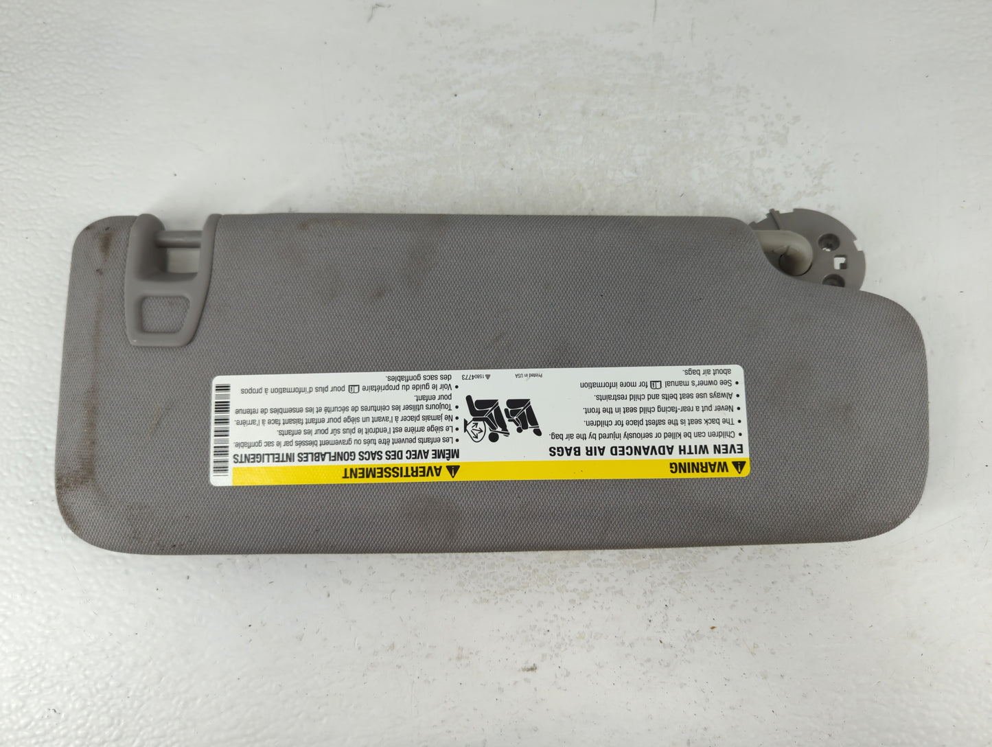 2016-2021 Chevrolet Malibu Sun Visor Shade Replacement Driver Left Mirror Fits Fits 2016 2017 2018 2019 2020 2021 OEM Used A