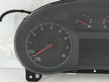 2016 Chevrolet Malibu Instrument Cluster Speedometer Gauges P/N:812372274 Fits OEM Used Auto Parts