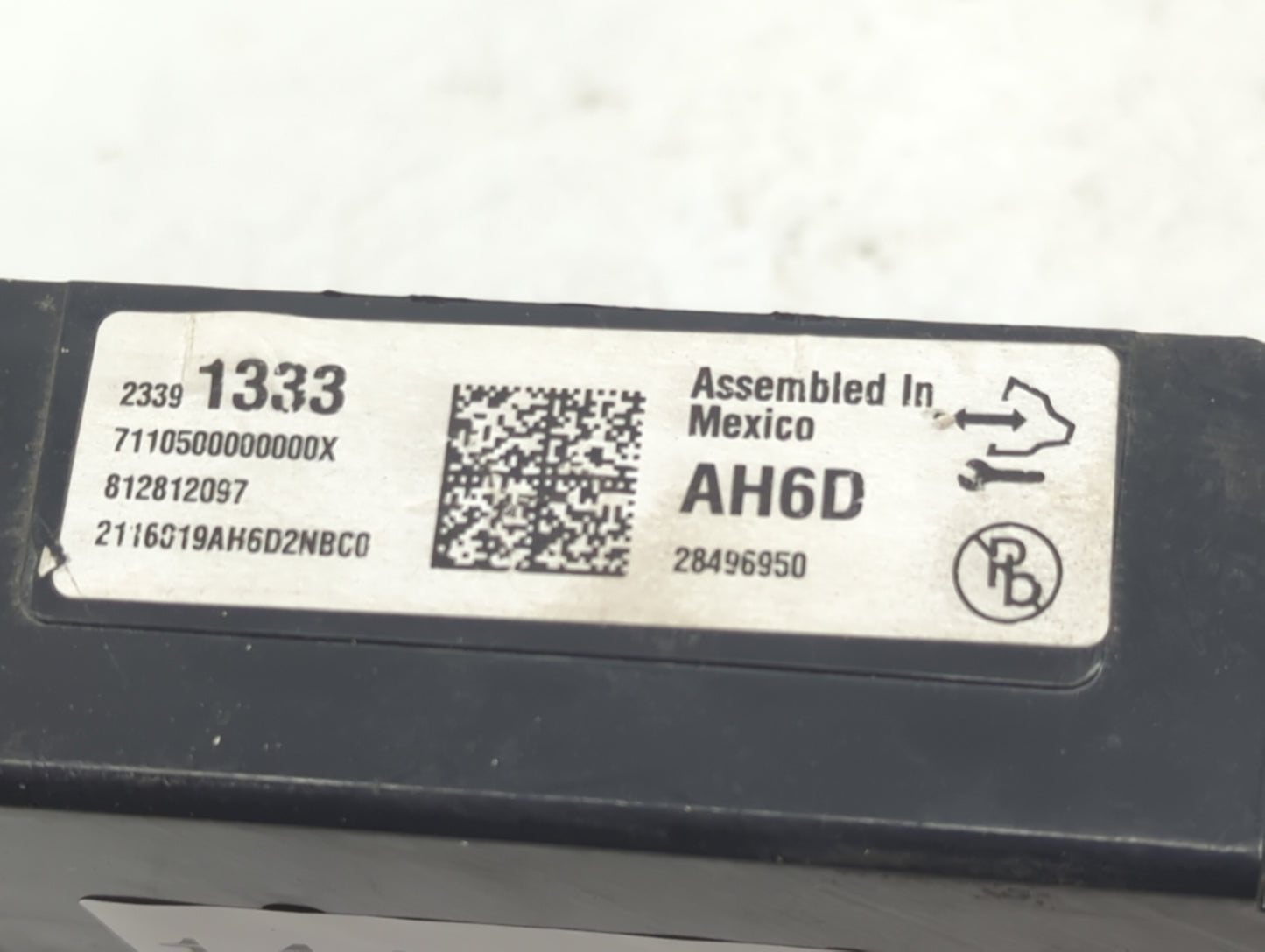 2016 Chevrolet Silverado 1500 Instrument Cluster Speedometer Gauges P/N:23391333 28496950, 812812097 Fits OEM Used Auto Part