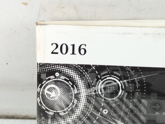 2016 Chevrolet Silverado 1500 Owners Manual Book Guide P/N:23133519 C OEM Used Auto Parts