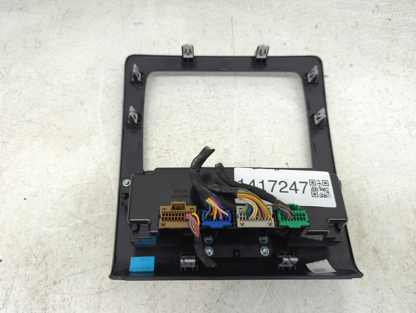2013-2017 Chevrolet Traverse Climate Control Module Temperature AC/Heater Replacement P/N:22969802 Fits OEM Used Auto Parts