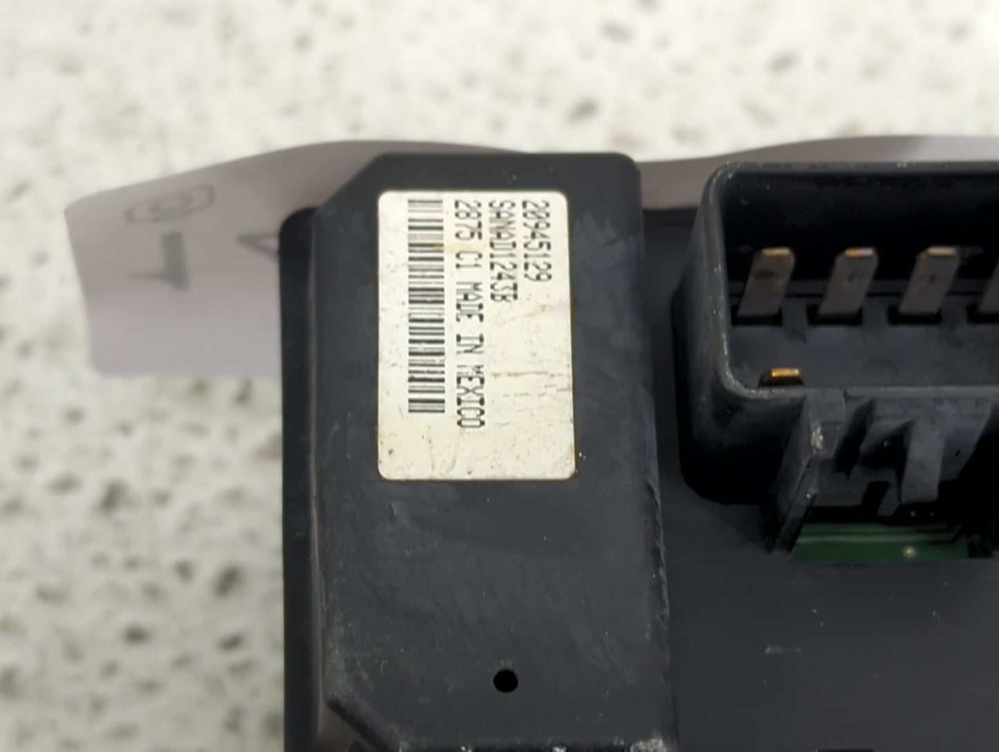 2009-2017 Chevrolet Traverse Master Power Window Switch Replacement Driver Side Left P/N:20945129 SANAD1243B Fits OEM Used A