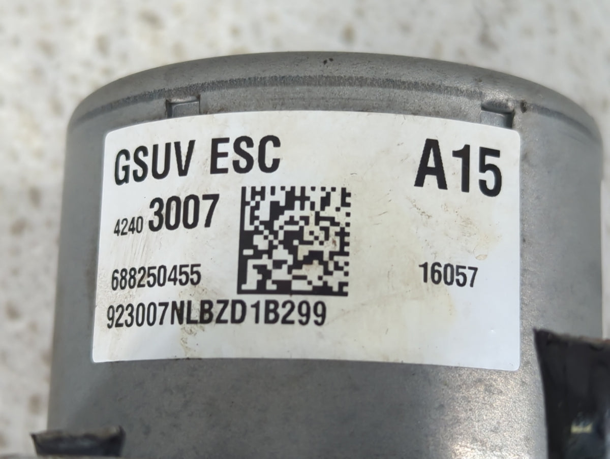 2016 Chevrolet Trax Anti-Lock Brake ABS Pump Module Actuator OEM P/N:923007NLBZD1B299 688250455, 42403007 Fits OEM Used Auto