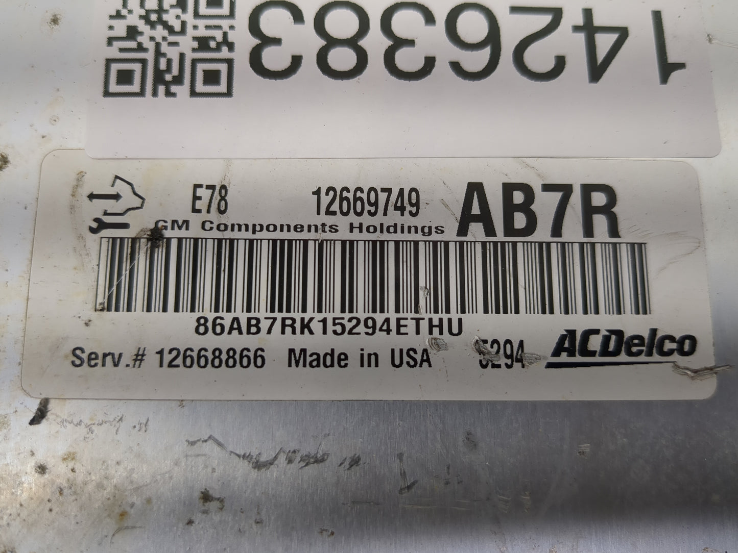2013-2016 Chevrolet Trax PCM Engine Control Computer ECU ECM PCU OEM P/N:12669749 12668866 Fits Fits 2011 2012 2013 2014 201
