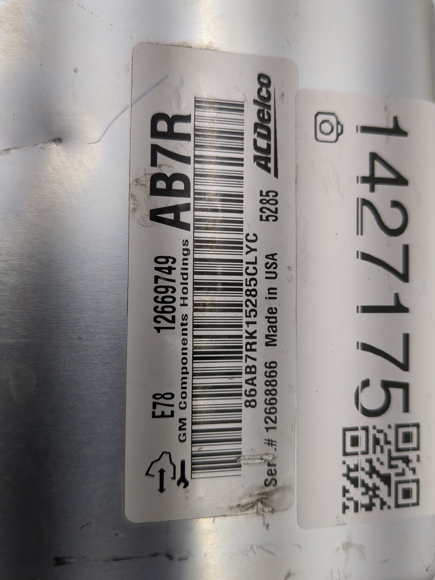 2013-2016 Chevrolet Trax PCM Engine Control Computer ECU ECM PCU OEM P/N:12669749 12668866 Fits Fits 2011 2012 2013 2014 201