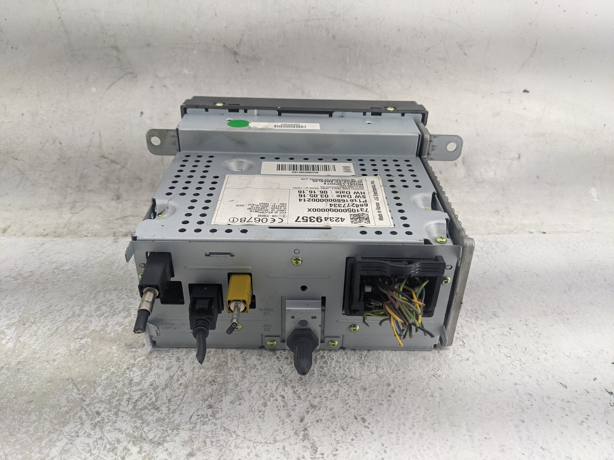 2015-2016 Chevrolet Trax Radio AM FM Cd Player Receiver Replacement P/N:42349357 7310500000000X, 688277334 Fits Fits 2015 20