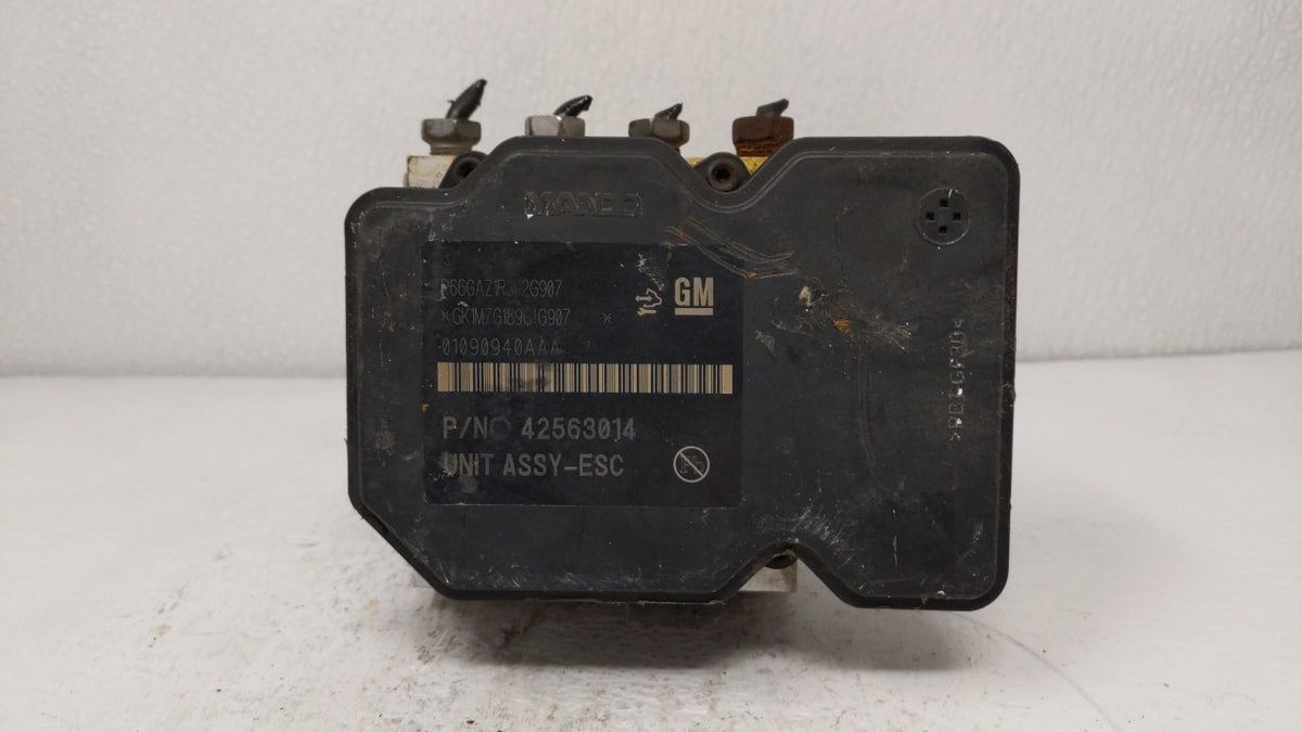 2016 Chevrolet Trax Anti-Lock Brake ABS Pump Module Actuator OEM P/N:42403007 42563014 Fits OEM Used Auto Parts - Oemusedaut