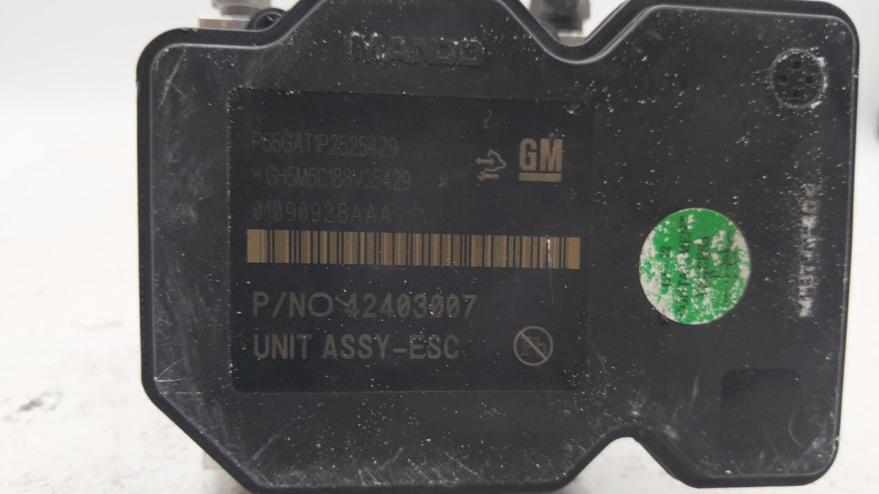 2016 Chevrolet Trax ABS Pump Control Module Replacement P/N:42403007 42563014 Fits OEM Used Auto Parts - Oemusedautoparts1.c