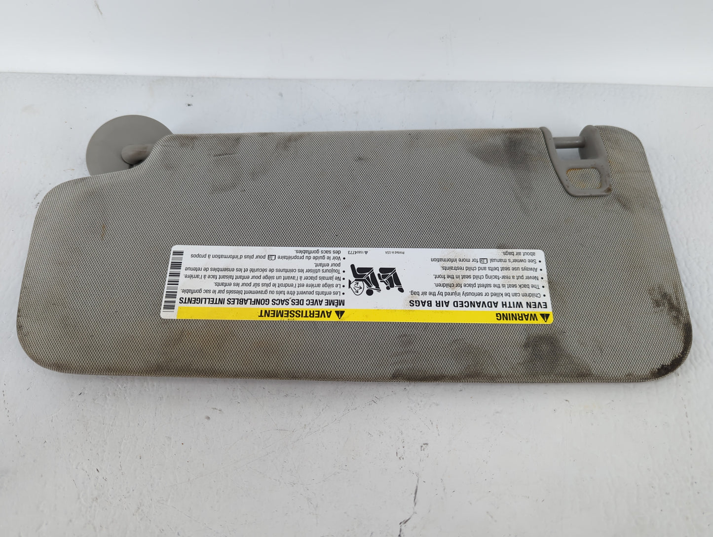 2015-2016 Chevrolet Trax Sun Visor Shade Replacement Passenger Right Mirror Fits Fits 2015 2016 OEM Used Auto Parts - Oemuse