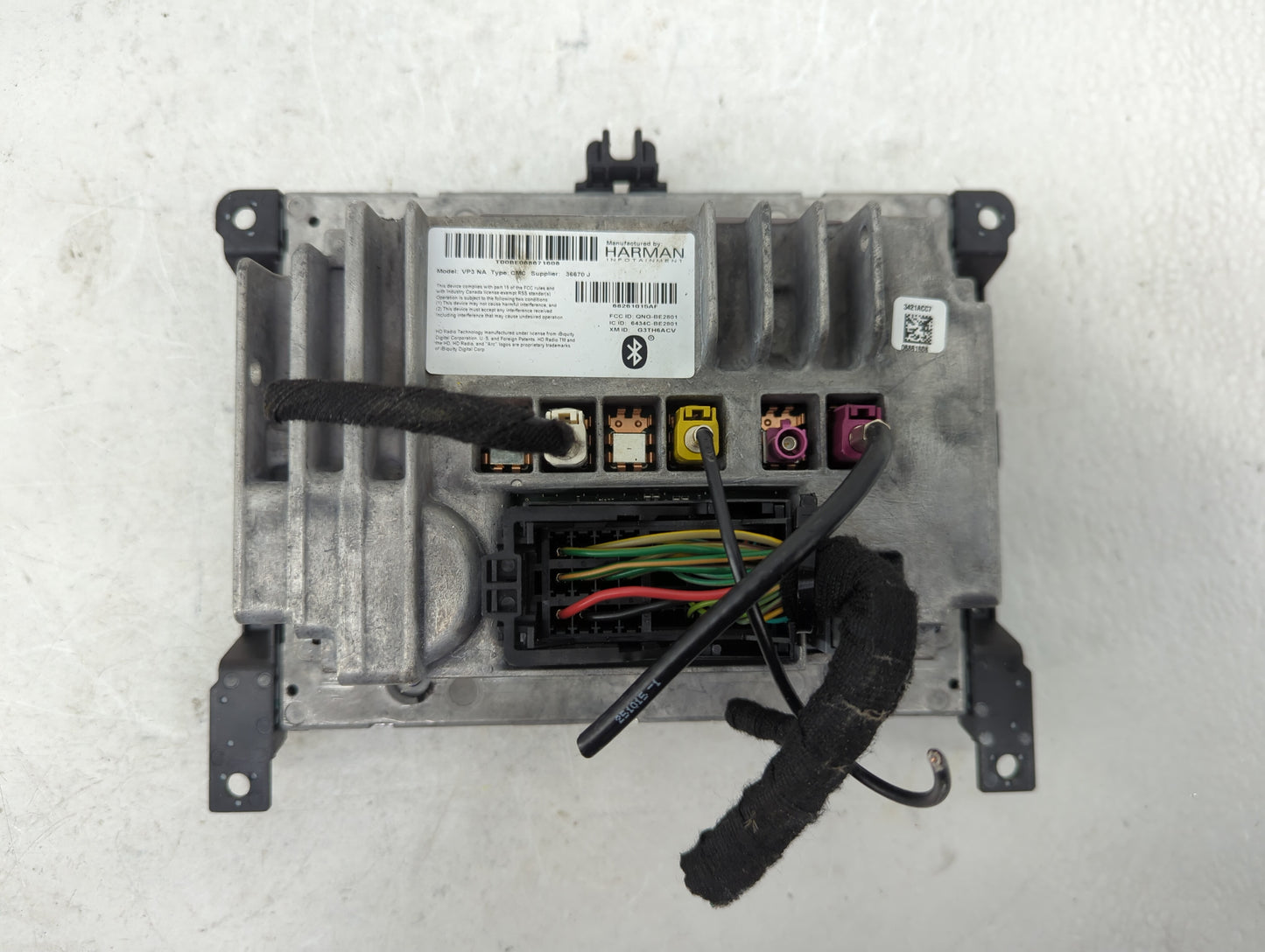 2016 Chrysler 200 Radio AM FM Cd Player Receiver Replacement P/N:6434C-BE2801 Fits OEM Used Auto Parts - Oemusedautoparts1.c