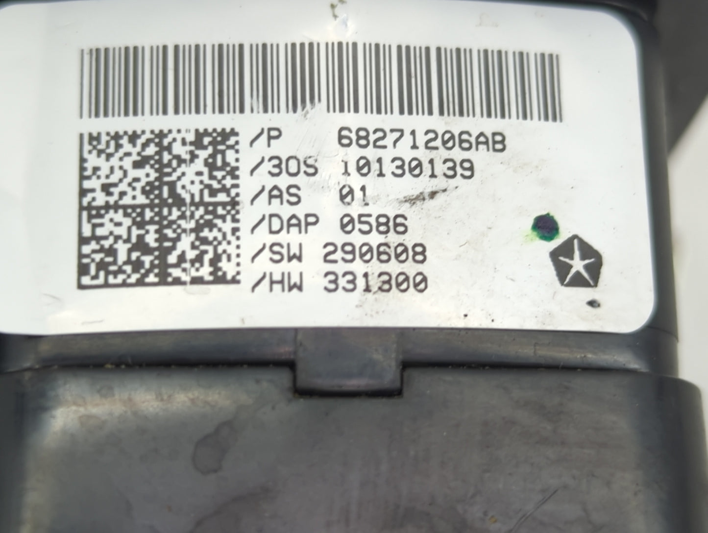 2015-2017 Chrysler 200 Master Power Window Switch Replacement Driver Side Left P/N:68271206AB Fits OEM Used Auto Parts - Oem