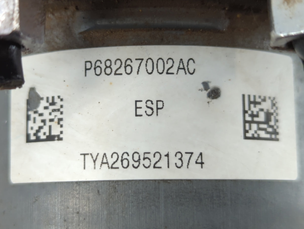 2016 Chrysler 200 Anti-Lock Brake ABS Pump Module Actuator OEM P/N:P68267002AC 68267002AC, 68293539AB Fits OEM Used Auto Par