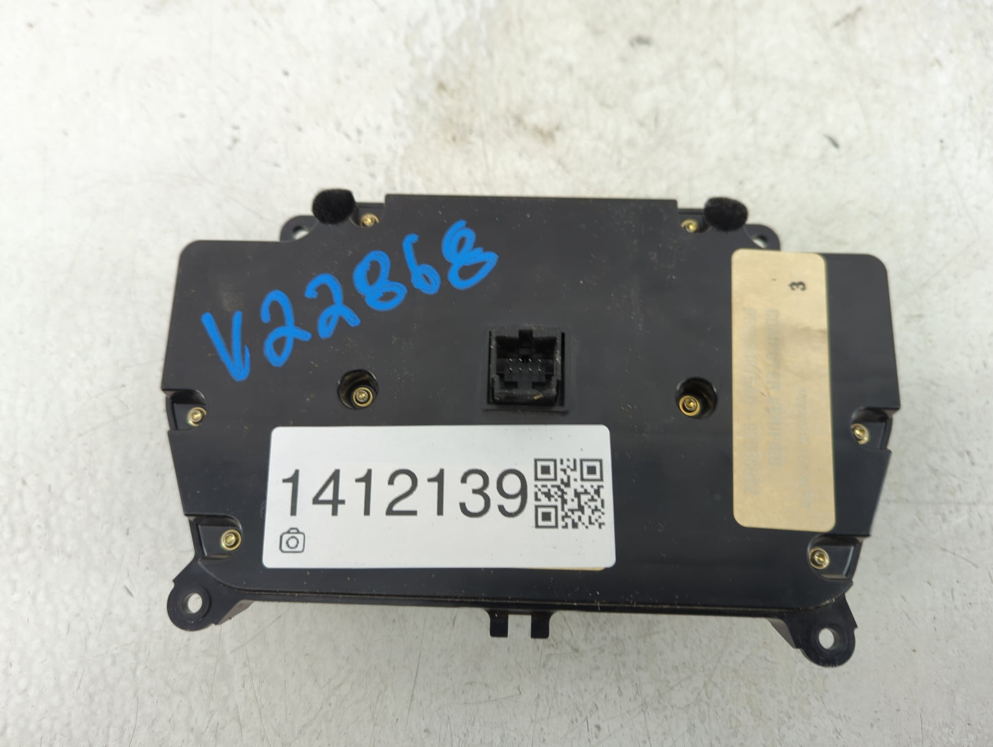 2015-2016 Chrysler 300 Climate Control Module Temperature AC/Heater Replacement P/N:56054875AD Fits Fits 2015 2016 OEM Used