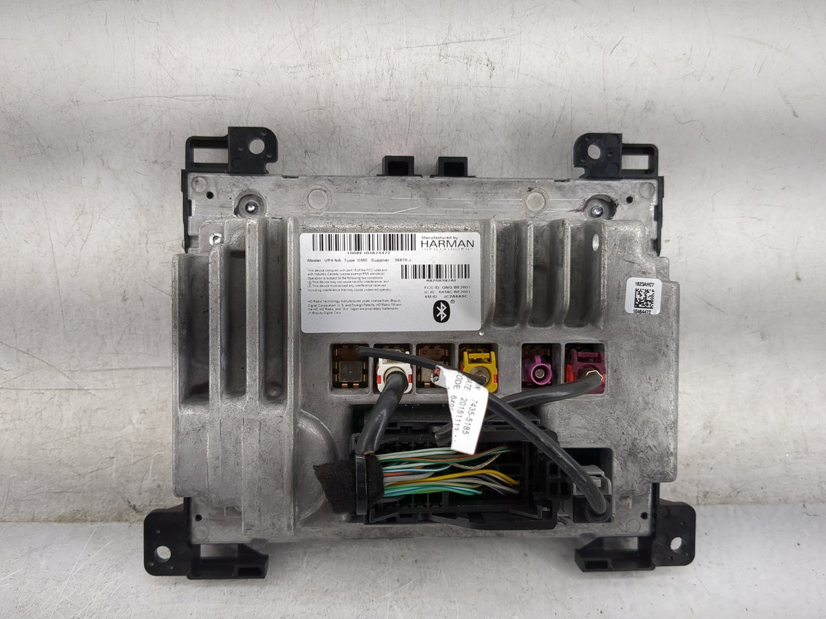 2016 Chrysler 300 Information Radio Display Screen 1469655 - Oemusedautoparts1.com