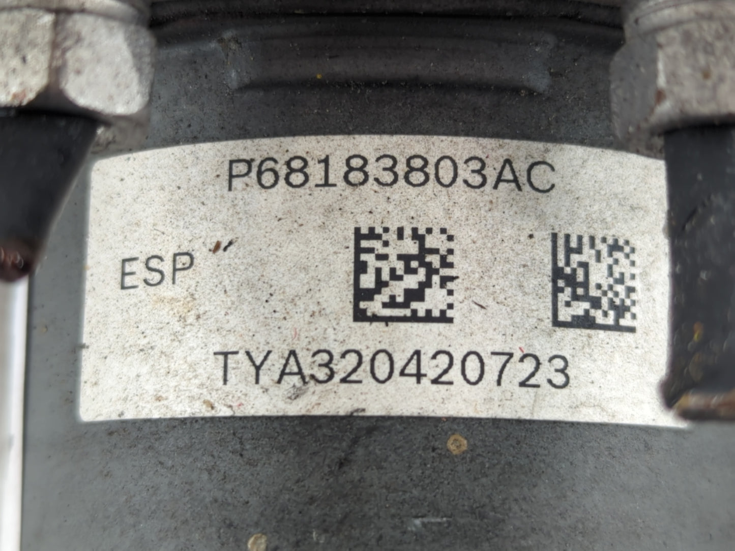 2016 Dodge Caravan ABS Pump Control Module Replacement P/N:P68183803AC Fits Fits 2015 2017 2018 2019 2020 OEM Used Auto Part