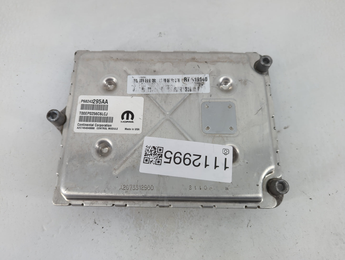 2016 Dodge Caravan PCM Engine Control Computer ECU ECM PCU OEM P/N:P68243295AB Fits Fits 2017 2018 2019 2020 OEM Used Auto P