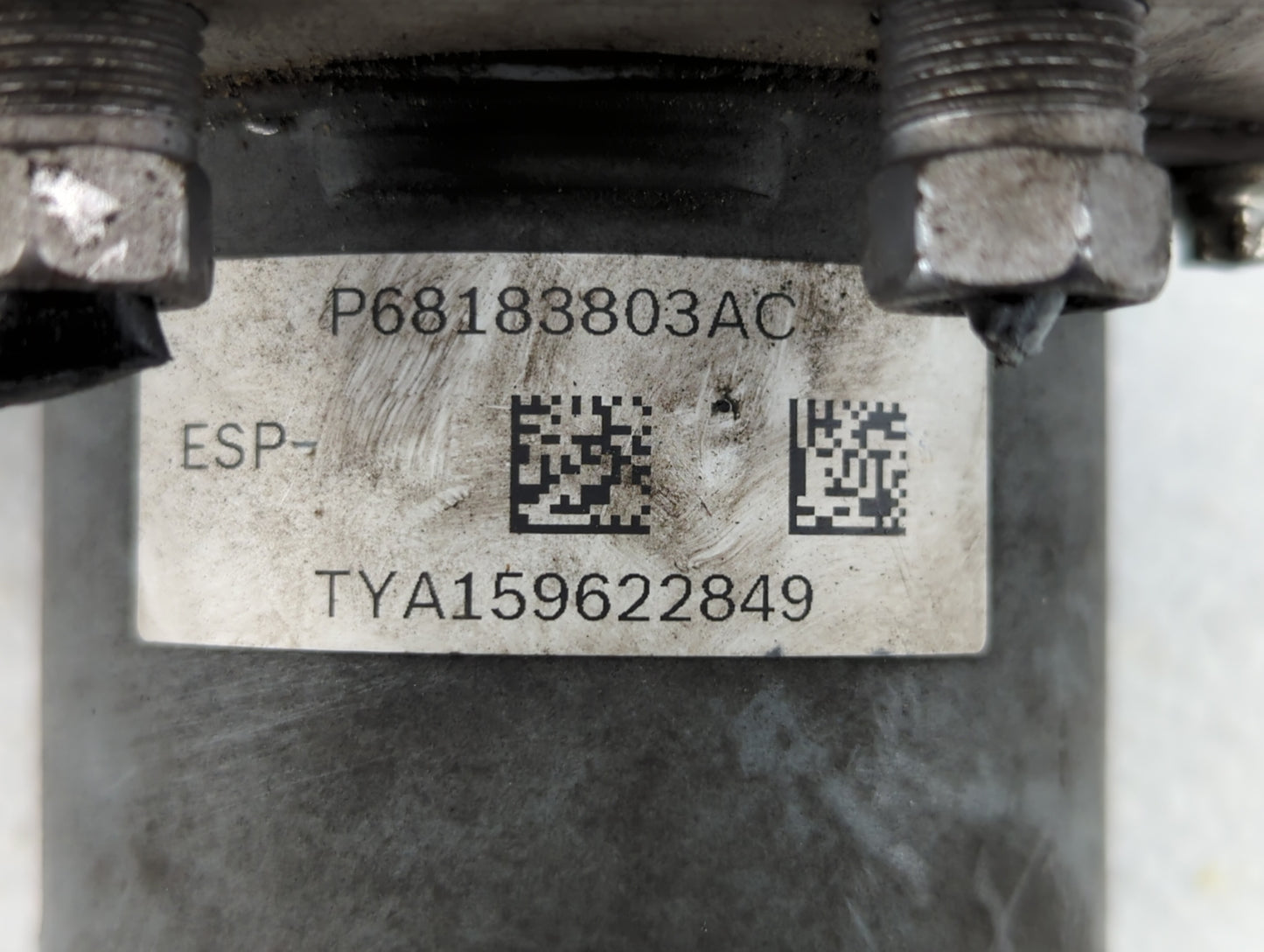 2016 Dodge Caravan ABS Pump Control Module Replacement P/N:P68443867AA 68183803AC Fits Fits 2015 2017 2018 OEM Used Auto Par