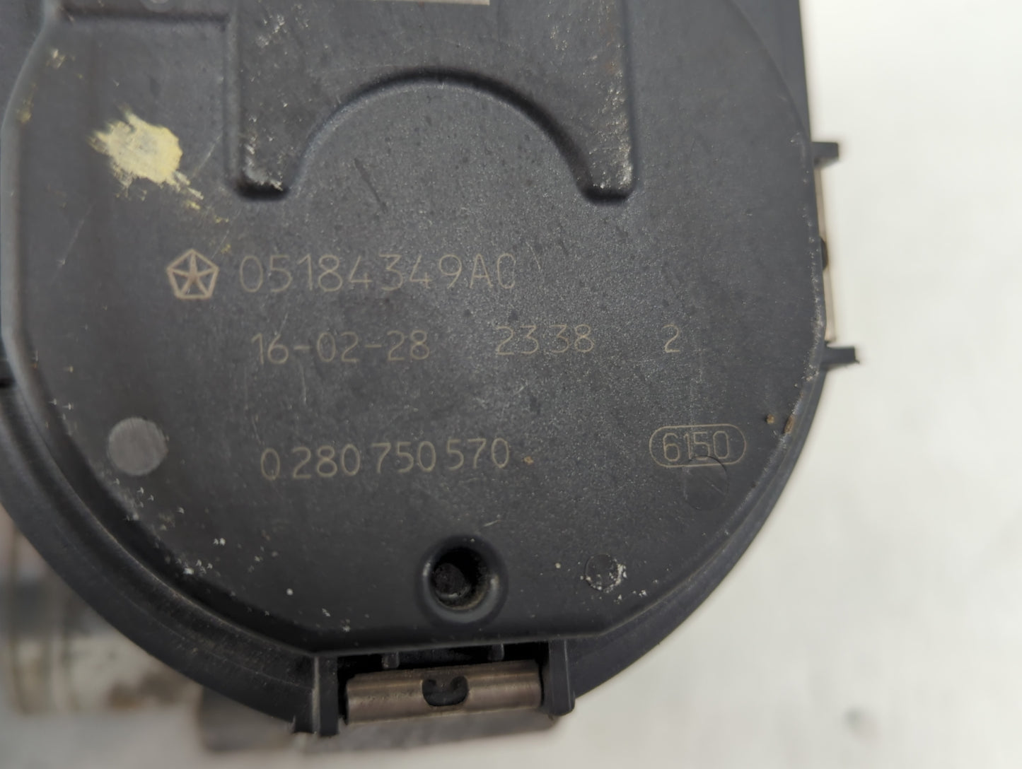 2016 Dodge Caravan Throttle Body P/N:0 280 750 570 05184349AC Fits Fits 2011 2012 2013 2014 2015 2017 2018 2019 2020 2021 20
