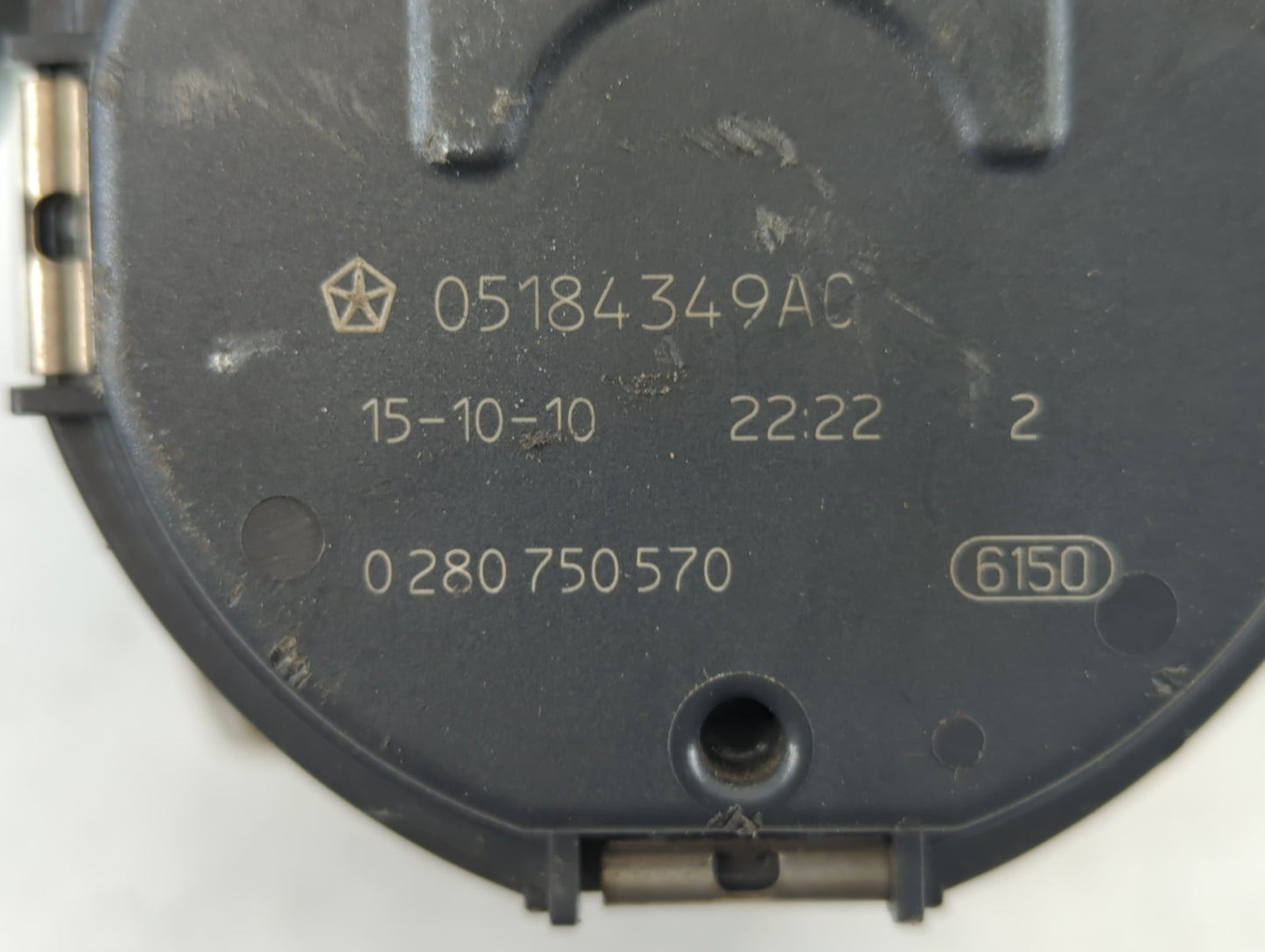 2016 Dodge Caravan Throttle Body P/N:0 280 750 570 05184349AC Fits Fits 2011 2012 2013 2014 2015 2017 2018 2019 2020 2021 20