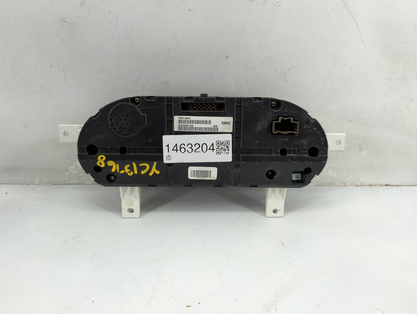 2016 Dodge Challenger Instrument Cluster Speedometer Gauges P/N:P68281036AB Miles: Fits OEM Used Auto Parts - Oemusedautopar