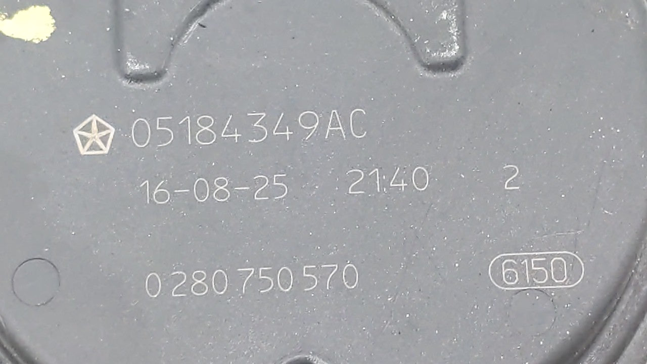 2011-2022 Dodge Challenger Throttle Body P/N:05184349AD 05184349AB Fits OEM Used Auto Parts - Oemusedautoparts1.com