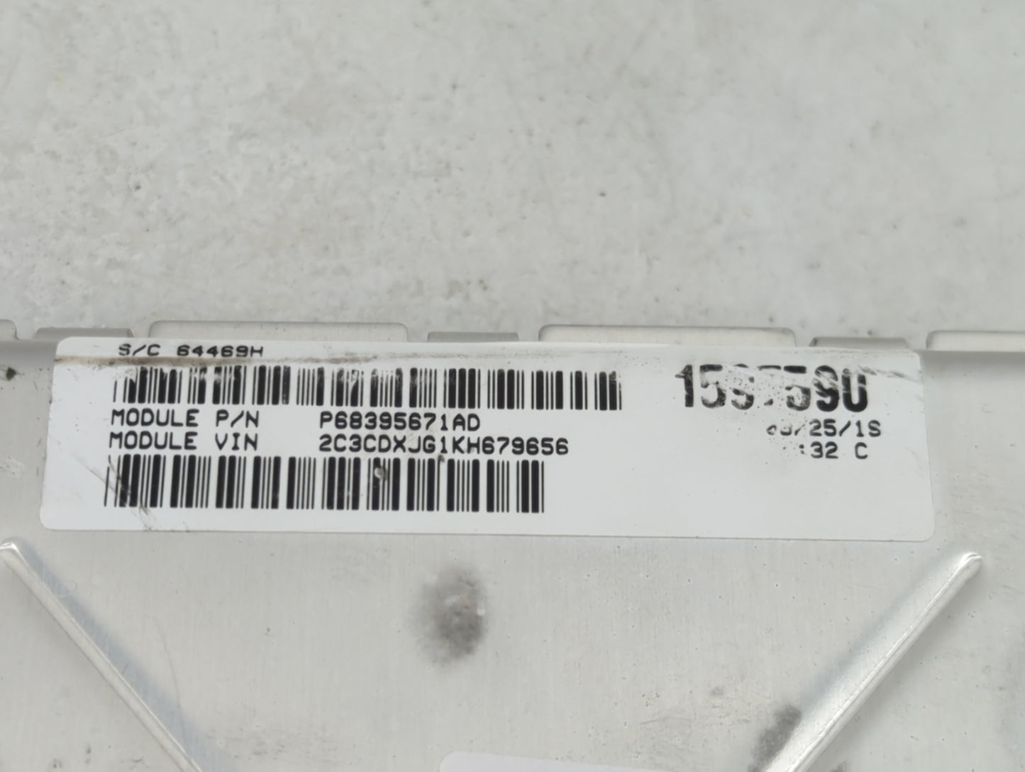 2018-2019 Dodge Charger PCM Engine Control Computer ECU ECM PCU OEM P/N:P68330904AA T00EP1559HF60M Fits Fits 2018 2019 OEM U