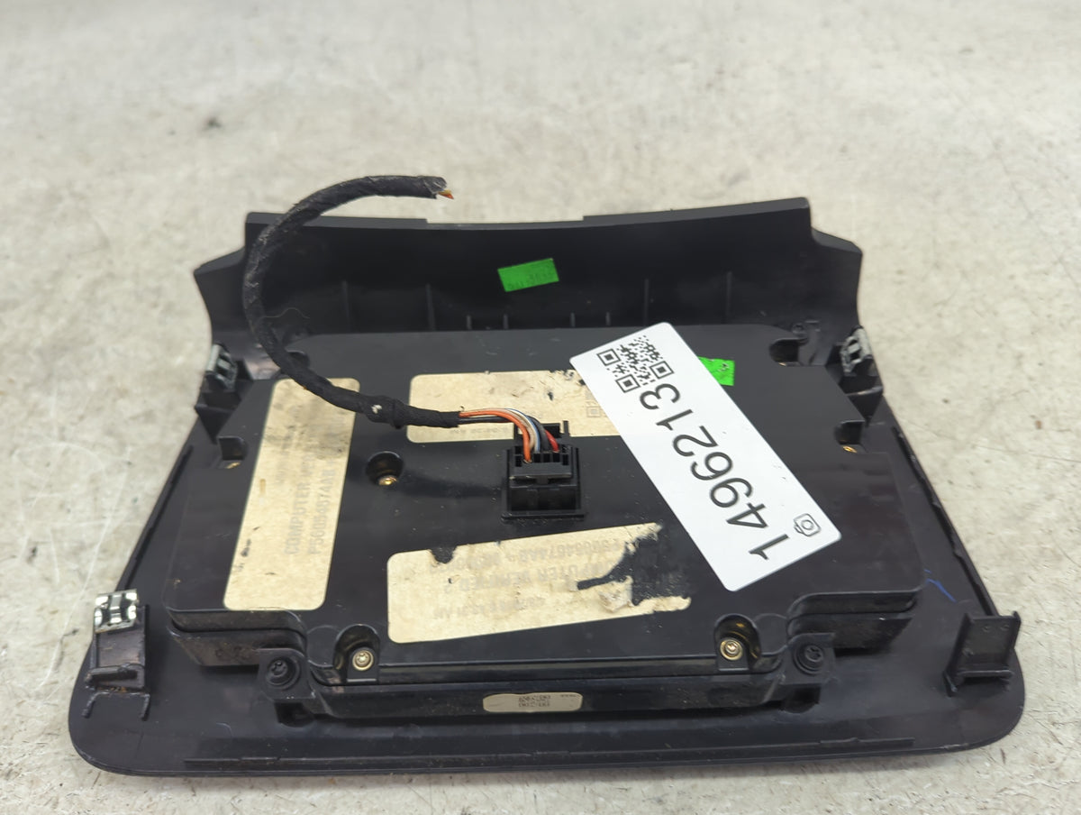 2015-2016 Dodge Charger Climate Control Module Temperature AC/Heater Replacement P/N:P56054674AB Fits Fits 2015 2016 OEM Use