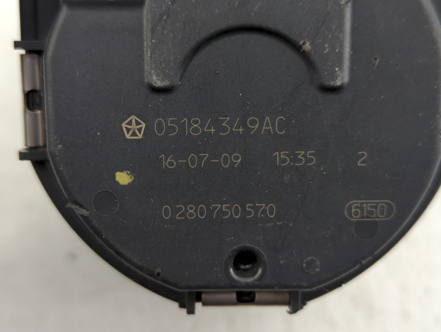 2011-2022 Dodge Charger Throttle Body P/N:05184349AC 0 280 750 570 Fits OEM Used Auto Parts - Oemusedautoparts1.com