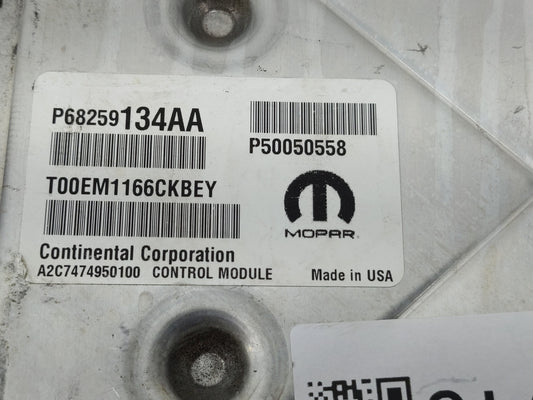 2015-2016 Dodge Dart PCM Engine Control Computer ECU ECM PCU OEM P/N:P68273608AF P50050558, P68259134AA Fits Fits 2015 2016 OEM Used Auto Parts