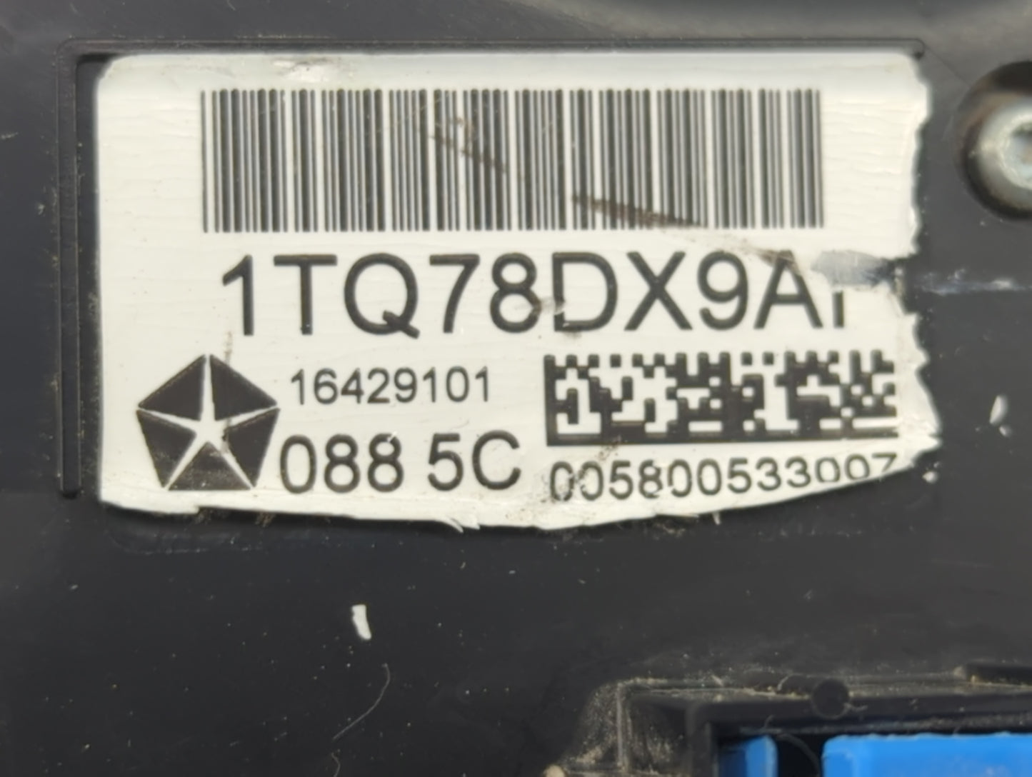2013-2016 Dodge Dart Climate Control Module Temperature AC/Heater Replacement P/N:1TQ78DXX9A1 Fits Fits 2013 2014 2015 2016