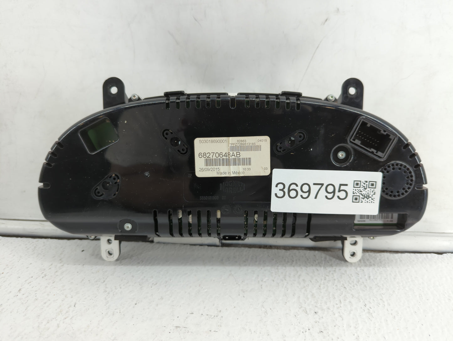 2016 Dodge Dart Instrument Cluster Speedometer Gauges P/N:68270648AC 68270648AB Fits OEM Used Auto Parts - Oemusedautoparts1