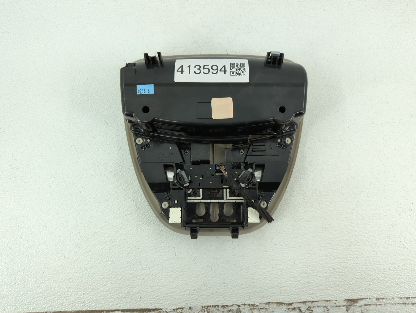 2016-2016 Dodge Dart Overhead Roof Console Grey - Oemusedautoparts1.com