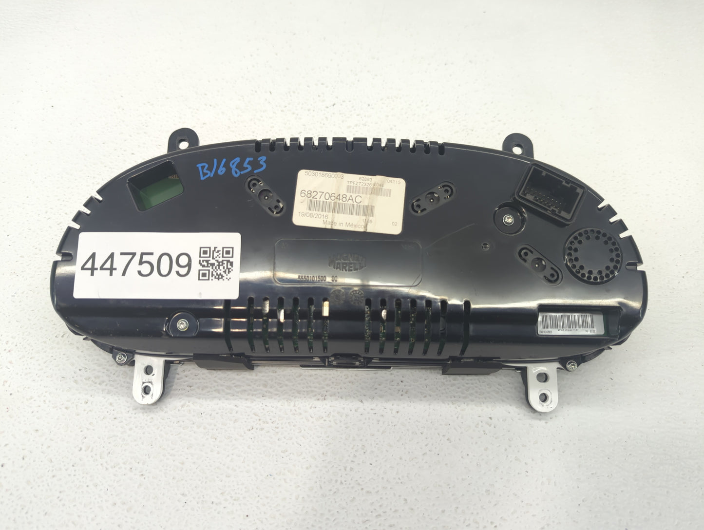 2016 Dodge Dart Instrument Cluster Speedometer Gauges P/N:68270648AC 68270648AB Fits OEM Used Auto Parts - Oemusedautoparts1