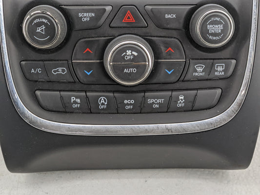2016-2017 Dodge Durango Climate Control Module Temperature AC/Heater Replacement P/N:P68253735AE Fits Fits 2016 2017 OEM Used Auto Parts