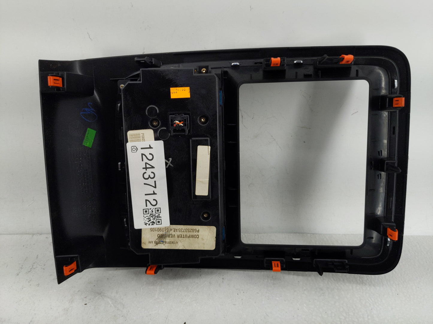 2016-2017 Dodge Durango Climate Control Module Temperature AC/Heater Replacement P/N:P68253735AE Fits Fits 2016 2017 OEM Use