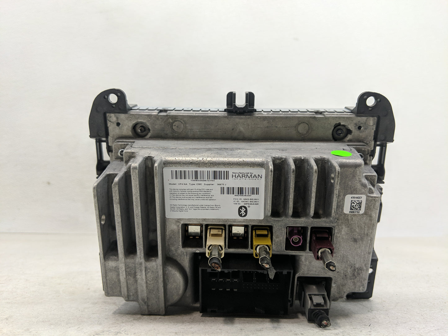 2016 Dodge Durango Radio AM FM Cd Player Receiver Replacement P/N:68258382AF T00BE050673753 Fits OEM Used Auto Parts - Oemus