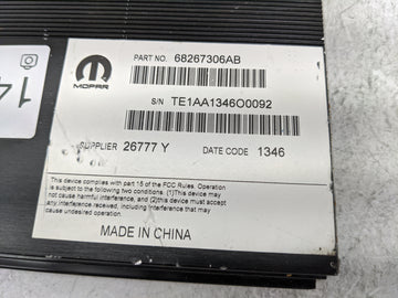 2011-2016 Dodge Durango Radio Speaker Amplifier