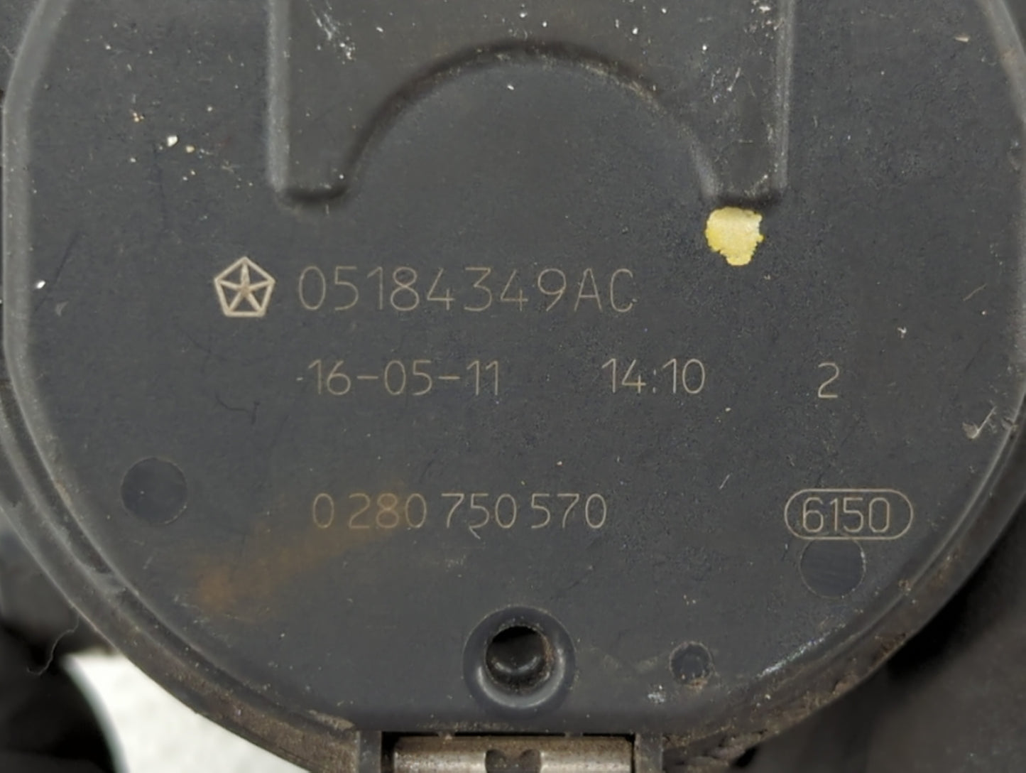 2011-2018 Dodge Durango Throttle Body P/N:05184349AC 05184349AE, 05184349AF Fits Fits 2011 2012 2013 2014 2015 2016 2017 201