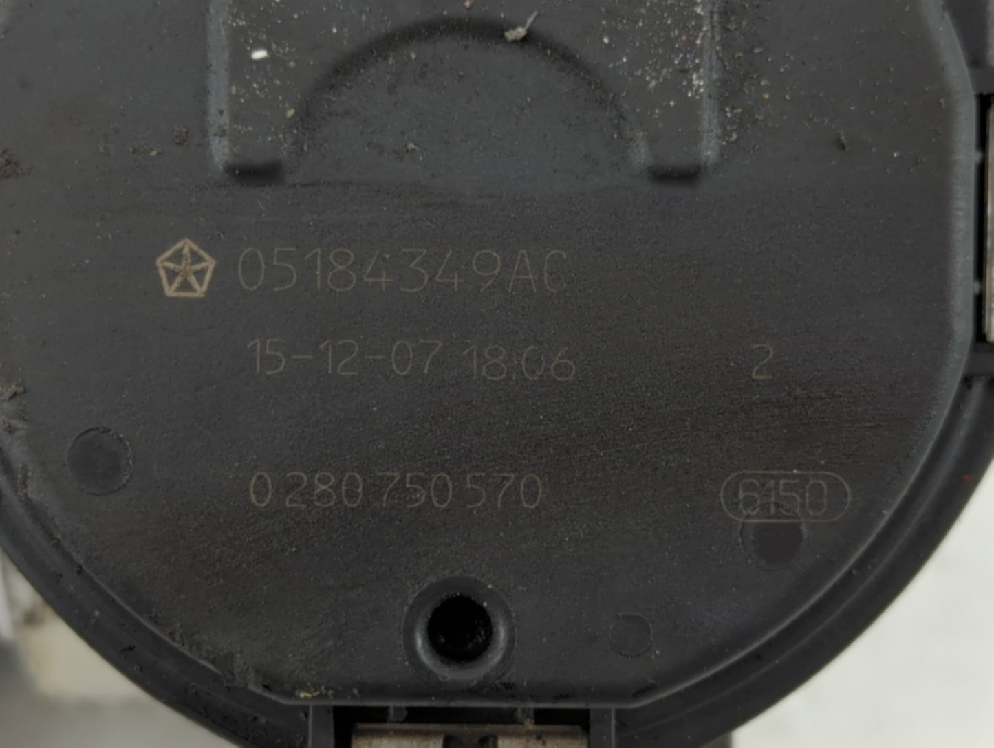 2011-2022 Dodge Durango Throttle Body P/N:0518439AC 0 280 750 570 Fits OEM Used Auto Parts - Oemusedautoparts1.com