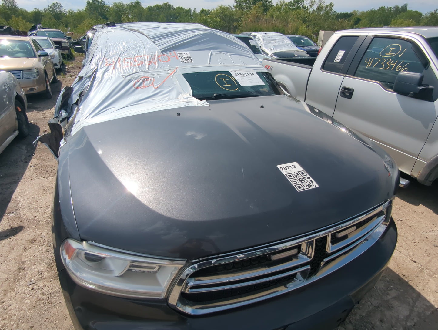 2011-2022 Dodge Durango Hood Oem - Oemusedautoparts1.com