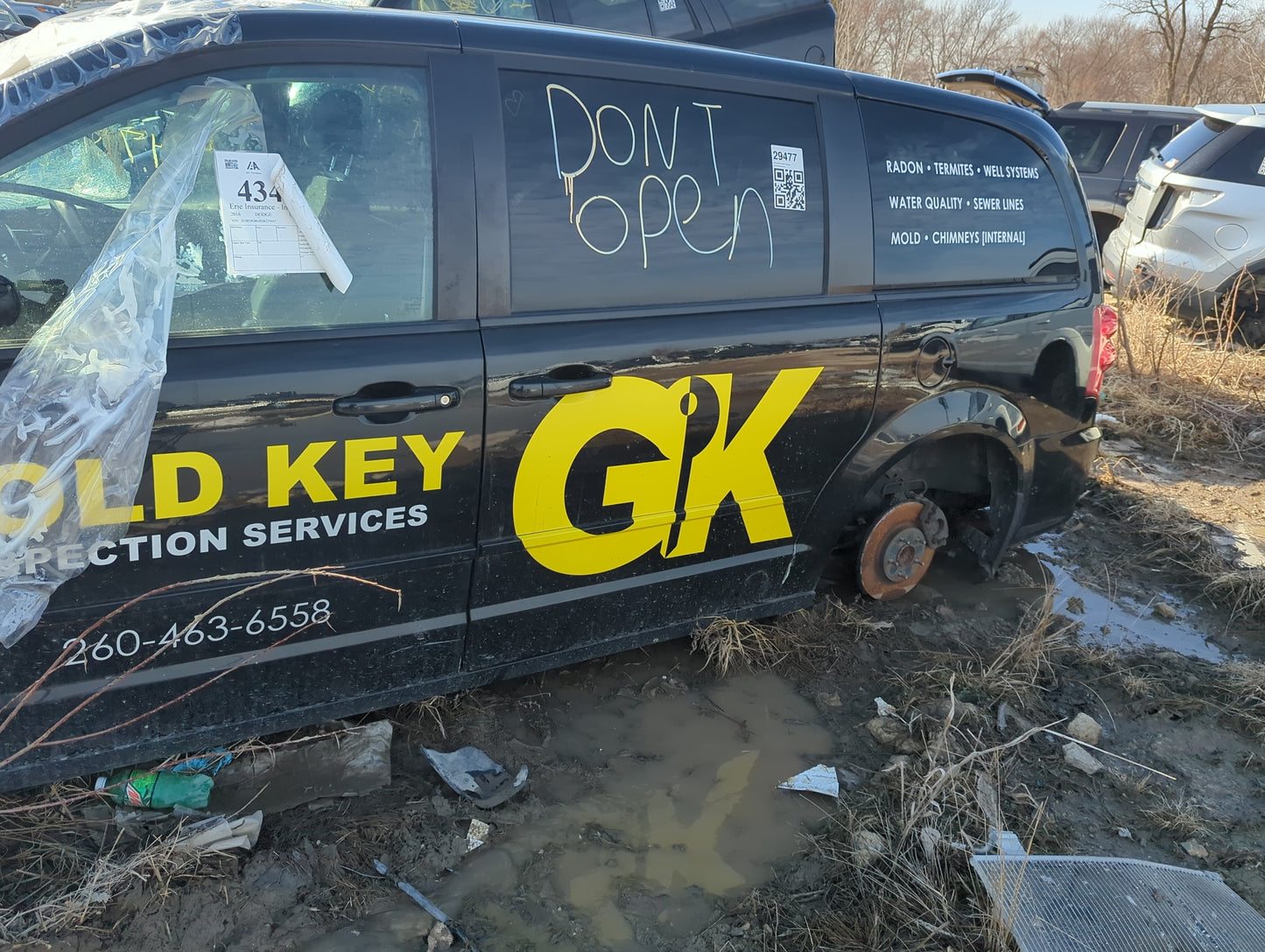 2008-2020 Dodge Grand Caravan Driver Rear Door Oem - Oemusedautoparts1.com