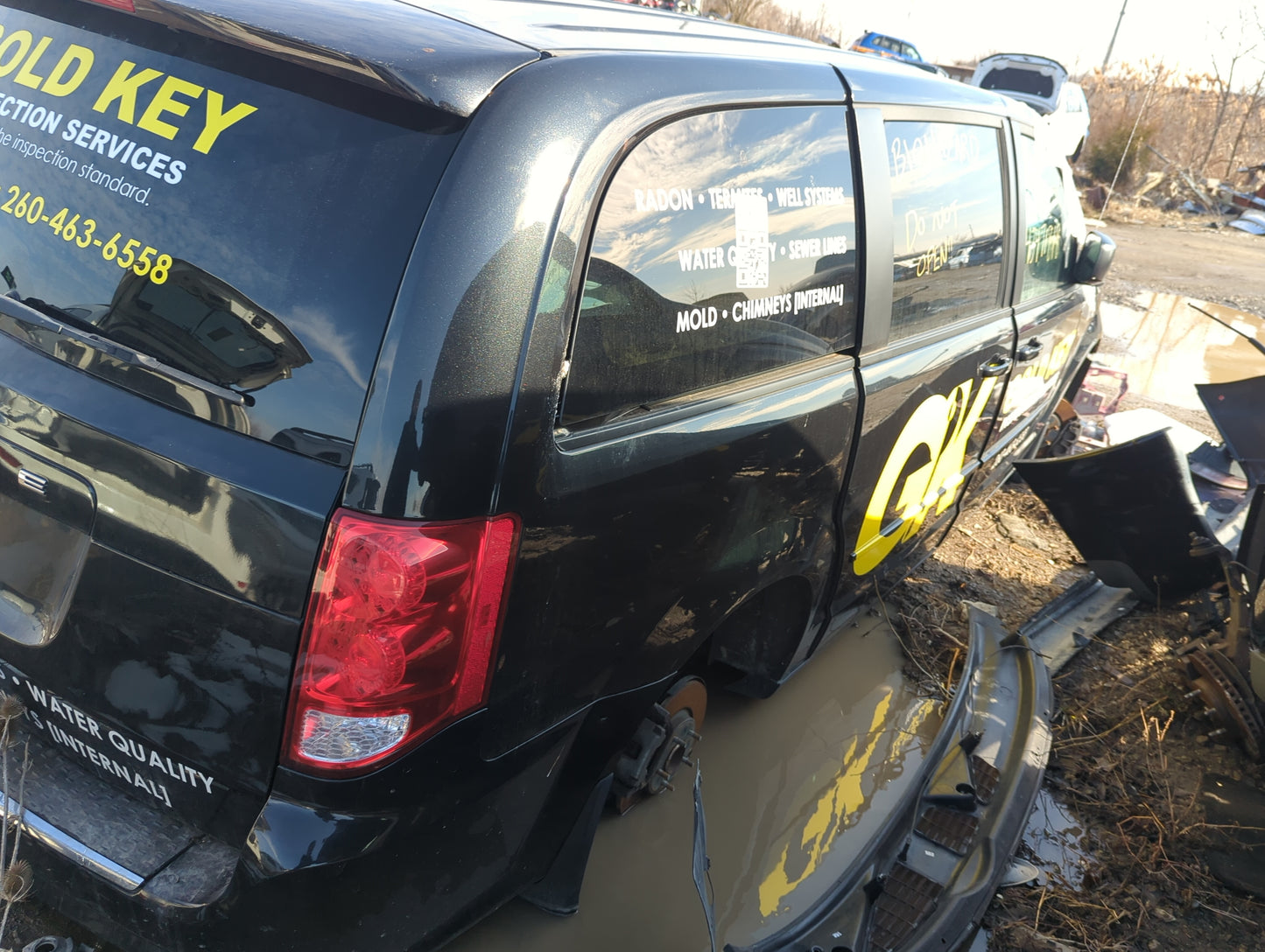 2008-2020 Dodge Grand Caravan Passenger Rear Door Oem - Oemusedautoparts1.com