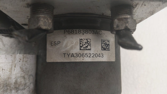 2015-2018 Dodge Grand Caravan ABS Pump Control Module Replacement P/N:P68183803AC 68183803AC Fits Fits 2015 2016 2017 2018 OEM Used Auto Parts