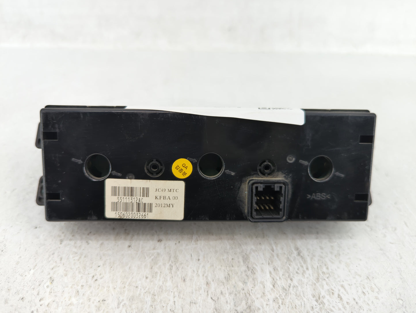 2012-2020 Dodge Grand Caravan Climate Control Module Temperature AC/Heater Replacement P/N:55111312AB 55111312AC Fits OEM Us