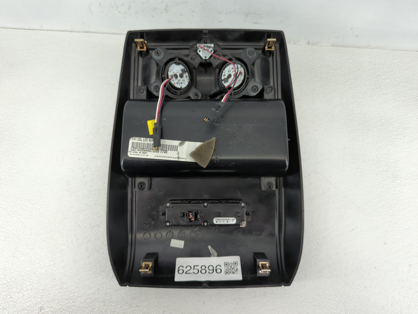 2016 Dodge Grand Caravan Overhead Roof Console - Oemusedautoparts1.com