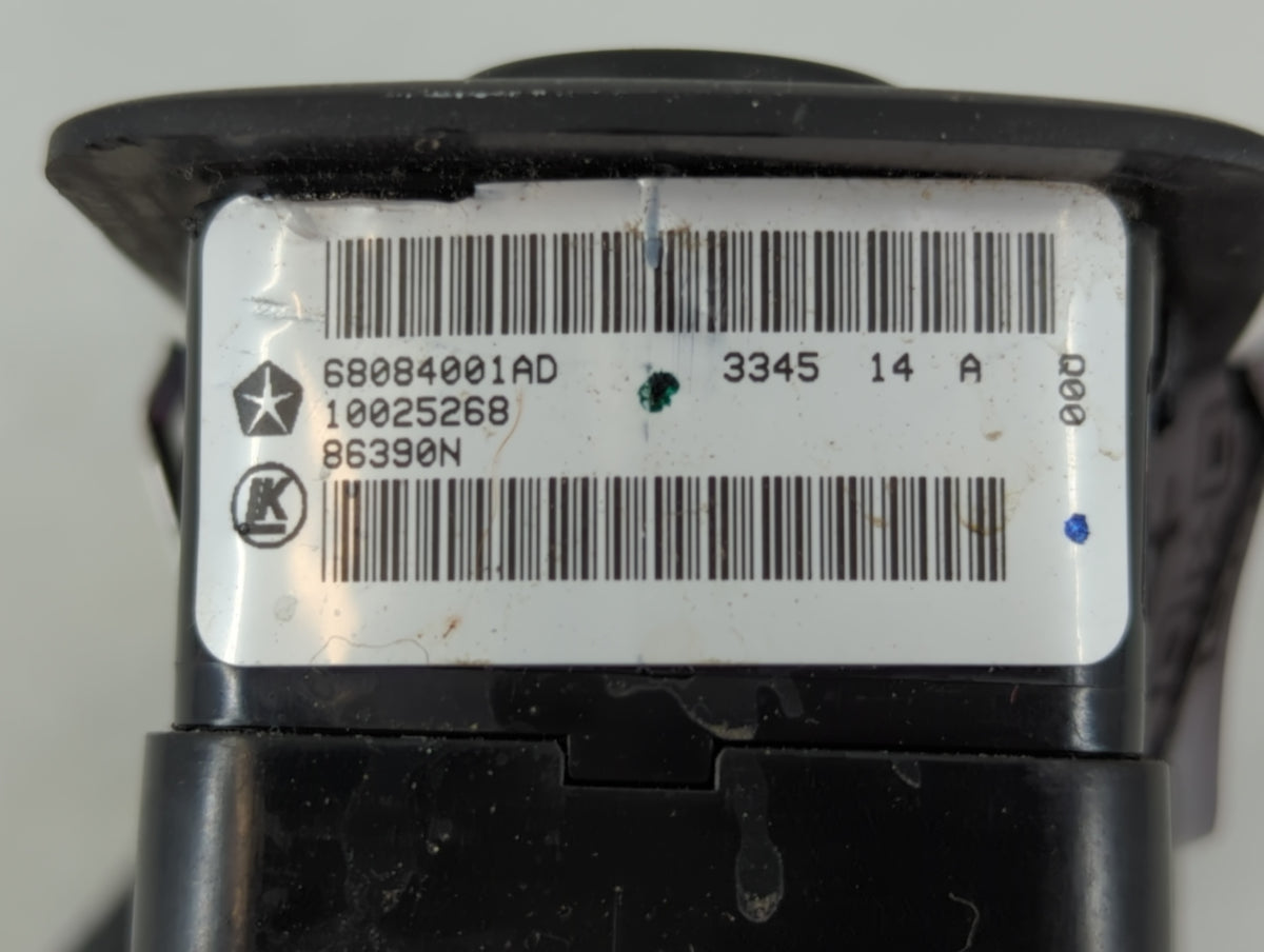2011-2016 Dodge Journey Master Power Window Switch Replacement Driver Side Left P/N:68084001AD Fits OEM Used Auto Parts - Oe