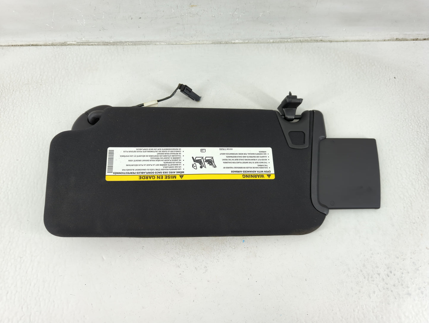 2011-2020 Dodge Journey Sun Visor Shade Replacement Passenger Right Mirror Fits OEM Used Auto Parts - Oemusedautoparts1.com