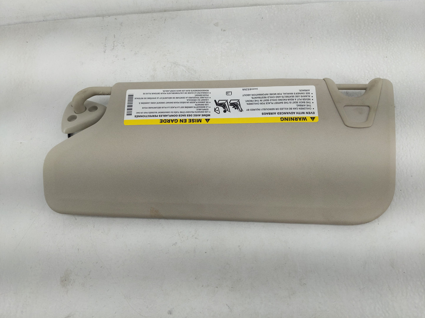 2011-2020 Dodge Journey Sun Visor Shade Replacement Passenger Right Mirror Fits OEM Used Auto Parts - Oemusedautoparts1.com